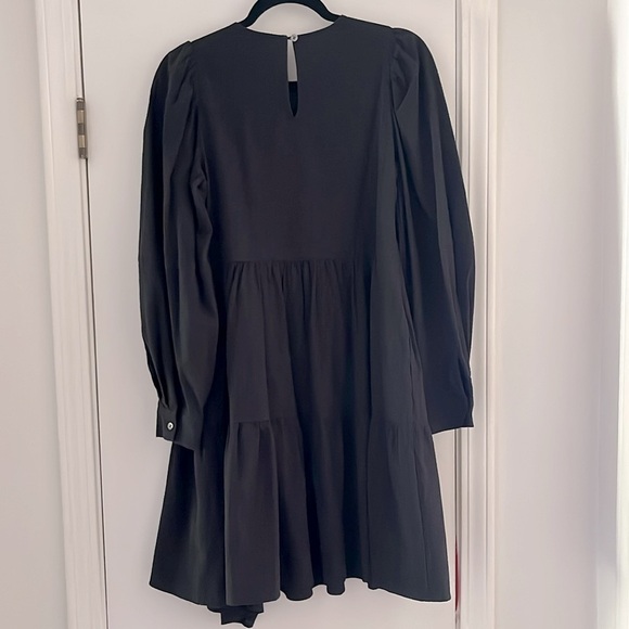 Sea New York Tunic Mini Cotton Dress in Black Size 0 - Picture 7 of 12